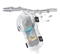 PCTC 60M Waterproof Case for Insta360 X5, Accessories for Insta 360 X5 ONE X5 Waterproof Case,Protective Underwater Dive Housing Shell with Bracket Accessories[Only Fit for X5]