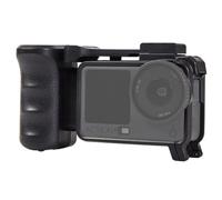 PCTC Protective Cage for DJI Osmo Action 6, Horizontal-Vertical Mount Frame with Cold Shoe & 1/4" Thread, Lightweight Camera Shell for Action Sports
