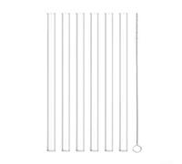 PCTG Drinking Straws Designed for HydroJug Sport 32oz Tumbler Set Includes 6 Straws and 1 Cleaning Brush for Hygiene