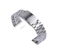 PctkeLsend 14/16/18/19/20/21/22/23/24mm Men Women Universal Stainless Steel Watch Strap fit for most flat mouth watches(19mm)