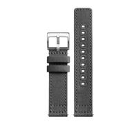PctkeLsend 18、20、22mm Canvas Quick Release Watchband fit for most flat mouth watches(Grey 1,22mm)