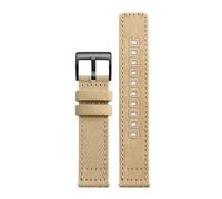 PctkeLsend 18、20、22mm Canvas Quick Release Watchband fit for most flat mouth watches(Khaki 2,18mm)