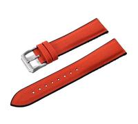 PctkeLsend 18-22mm Sailcloth on the front rubber on the back Qucik Release Fabric Watchband fit for most flat mouth watches(Orange,22mm)