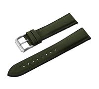 PctkeLsend 18-22mm Sailcloth on the front rubber on the back Qucik Release Fabric Watchband fit for most flat mouth watches(Grenn,20mm)