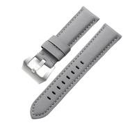 PctkeLsend 20/22/24/26mm Men’s Nylon Canvas Watchband Fit for Omega/Blancpain/Panerai(Grey,22mm)