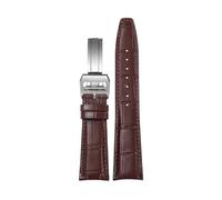 PctkeLsend 20/22mm Genuine Leather Watch Strap Fit for IWC Pilot Portuguese/Portofino(Brown S 1,20mm)