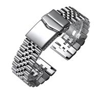 PctkeLsend 20/22mm Men's 316L Solid Stainless Steel Sports Watch Band fit for Seiko Jubilee Diving(22mm)