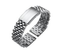 PctkeLsend 20/22mm Stainless Steel Solid Deployment Clasp Quick Release WatchBand fit for Rolex(20mm)