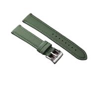 PctkeLsend 20/22mm Two Sided Sailcloth Waterproof Nylon Quick Release Sport Watchband fit for most flat mouth watches(Green,20mm)