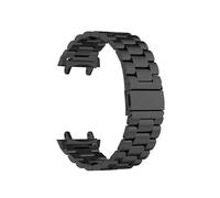 PctkeLsend 22mm silicone/stainless steel strap fit for DM58 T-REX3(Black steel strip)