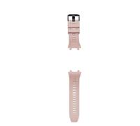 PctkeLsend 22mm silicone/stainless steel strap fit for DM58 T-REX3(Pink silica gel)