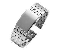 PctkeLsend 24-30mm Large Size Stainless Steel Watchband fit for Die-sel DZ4323 DZ4316 DZ7395 DZ4283 DZ7305 Men(A-SILVER,28mm)