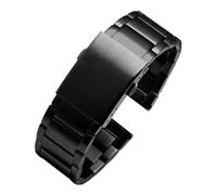 PctkeLsend 24-30mm Large Size Stainless Steel Watchband fit for Die-sel DZ4323 DZ4316 DZ7395 DZ4283 DZ7305 Men(B-BLACK,26mm)