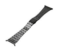 PctkeLsend No Gaps Stainless Steel watchband fit for Samsung Galaxy Watch 8/8classic(Black,Galaxy 8 40mm 44mm)