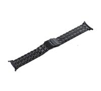 PctkeLsend No Gaps Stainless Steel Watchband fit for Samsung Galaxy Watch8(Black)