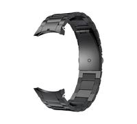 PctkeLsend No Gaps Titanium Metal Watchband fit for Samsung Galaxy 7/6/5/4(Black,For Watch 5 Pro 45mm)