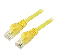 PCU5-20CC-0025-Y Patch cord U/UTP 5e Line CCA PVC Yellow 025m 26AWG Cores: 8 ...