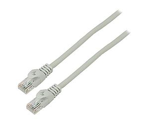 PCU6-10CU-0100-S patch cord U/UTP 6 line Cu LSZH gray 1m 26AWG cores: 8 LANBERG