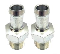 PCV Control Valve for Impreza For Forester For Outback Tribeca, Replaces 11810AA100 11810AA131, Engine Crankcase Ventilation Valve, Silver, Direct Fit 2006-2019(2pcs)