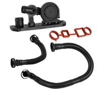 PCV Crankcase Breather Valve Vent with Breather Hose Set for Audi A1 A3 A4 A6 B7 8E TT 2.0 Golf Mk6 06F103221E 06F129101K 06F129101N