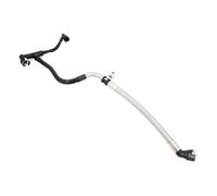 PCV Hose Assembly, Braided Metal Section, Formed Crankcase Ventilation Line, OE 12633792 12673868 12662657 Replacement Part for 2500HD 3500HD Engine Maintenance Repair Engine Breather Tube