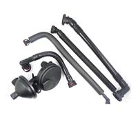 pcv Hose Compatible with E46 for 325i for 330i 2001 2002 2003 2004 2005 Auto Parts Crankcase Ventilation Valve and Oil Separator Hose Kit 11617501566