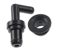 PCV Valve Compatible with 3 2013-2018 and CX-5 2013-2016, OEM Part PE0113890 PE01-13-890, Direct Fit Replacement Black Plastic Engine Crankcase Vent