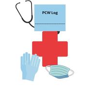 PCW Log by Job Knight PCW Logbook: Organized Daily Notes and Patient Care Records for Personal Care Workers: Track Vital Information for One or Multiple Patients with Ease and Accuracy