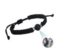 PCXFCASE Custom Photo Bracelet Personalised Projection Bracelet with Picture inside Valentine's Day Birthday Christmas Anniversary Memorial Gifts