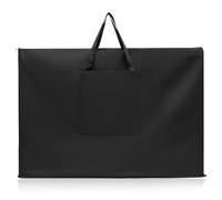 PCXWTLN A1 Art Portfolio Case, Black Artist Portfolio Carrying Case for Artwork, Poster Sketch Drawing Canvas Photography, Artist Folder with Adjustable Shoulder Strap & Multiple Compartments