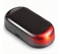 PCXWTLN Car Alarm, LED Solar Anti-Theft Flashing Security Light for Automotive Interior Safety (Red)