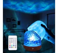 PCXWTLN Ocean Lamp Bluetooth Speaker, Galaxy Light Bedside Lamps Star Projector, Gift for Teens Girls Boys, Northern Lights Projector for Bedroom, Party, Game Room