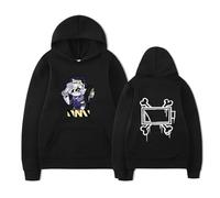 PCYFBEKL MURDER DRONES Hoodie Serial Designation Sweatshirt Hoodie Fashion Design Men's Women's Sweatshirt Fleece Oversized Couple Hoodie-L