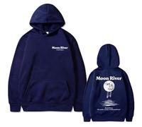 PCYFBEKL Rapper Frank Moon River Graphic Hoodie Men Women Ocean Hip Hop Hoodies Blond Oversized Pullover Men's Fashion Vintage Streetwear-3XL