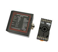 PD-132 Inductive Loop Detector Vehicle Access Control Sensor, Single Channel Automatic Door and Parking Detection Controller for Traffic Management Systems, DC (12V)