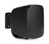 PD BD30TB 3" 100V wall mount speaker, indoor/outdoor, black - compact weatherproof speaker for commercial PA, garden, pool, marine use, UV protected, IPX5 rated, passive design with mounting bracket.