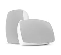 PD BHW60WH Weatherproof Wall Mount Speaker Pair - 130W 100V - Outdoor Use