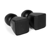 PD BSX30B 2.5" wall mount speaker pair set, black - ultra-compact installed speakers, unobtrusive design, impressive sound, 100v line speakers, passive PA wall speakers, home audio, easy mounting