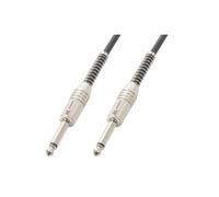 PD Connex 177.615 Professional Guitar Cable 12m - Premium Instrument Lead with 6.3mm Mono Jack Connectors, Durable Metal Plugs & Flexible Shielded Audio Cable for Reliable Signal Transmission