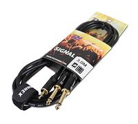 PD Connex 3m Audio Signal Cable - 3.5mm Stereo Male Jack to 2x 6.35mm Mono Jack Connectors - Professional Quality Flexible Connection Lead for Sound Systems & Audio Devices
