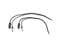 PD Connex CX07-2 Combi DMX and Power Cable - IP65 Rated 2m Professional Lighting Cable with 3-Pin XLR & Powerconnector TR, Daisy Chain Stage & Studio Lighting