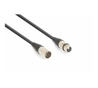 PD Connex CX102-6 5-Pin XLR DMX Lighting Cable - Male/Female 6m | 20x0.12mm conductors, 60x0.1mm shielding, 6.3mm jacket, cable tie included