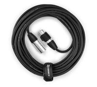 PD Connex CX109-12 DMX Lighting Cable - 12m IP65 Outdoor Water-Resistant DMX Cable with Professional 5-Pin XLR Connectors for Stage, Studio & Live Event Use