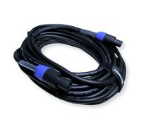 PD Connex CX26-15 NL2 Speaker Cable 15m Flexible Professional Speaker Leads with NL2 Connectors for Amplifiers, Speakers & PA Systems - Robust Shielded DJ Audio Cable