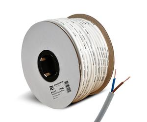 PD Connex RX10W White 50m Double Insulated Speaker Cable 2x1.5mm Heavy Duty