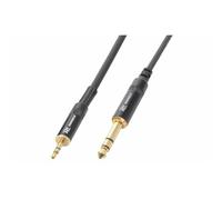 PD Connex Stereo Male 6.35mm Jack To Stereo Male 3.5mm Jack Cable 3m