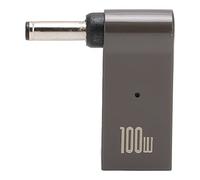PD Female to Male Adapter, Convenient Handy Type C Female to Male Adapter 100W 5A Light Weight Fast Charging for Office
