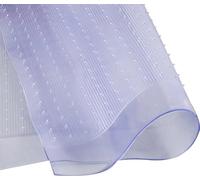 PD - Heavy Duty Vinyl Carpet Protector - Waterproof Plastic Floor Mat Roll - Transparent Vinyl Roll - Floor Protector Sheet - Heavy Duty Non-Slip Grippers for Home, Office, Hallway & Kitchen(15ftx27")