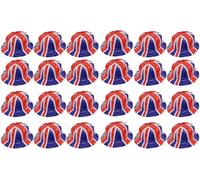 PD Outlet Union Jack Bowler Hats Adult Fancy Dress Costume Perfect for British Jubilee Celebrations Wholesale Available (24)