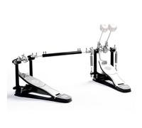 PD P800 Direct Drive Double Bass Pedal - Aerospace Grade Materials, One-Piece Construction for Drum Set (Double) Black